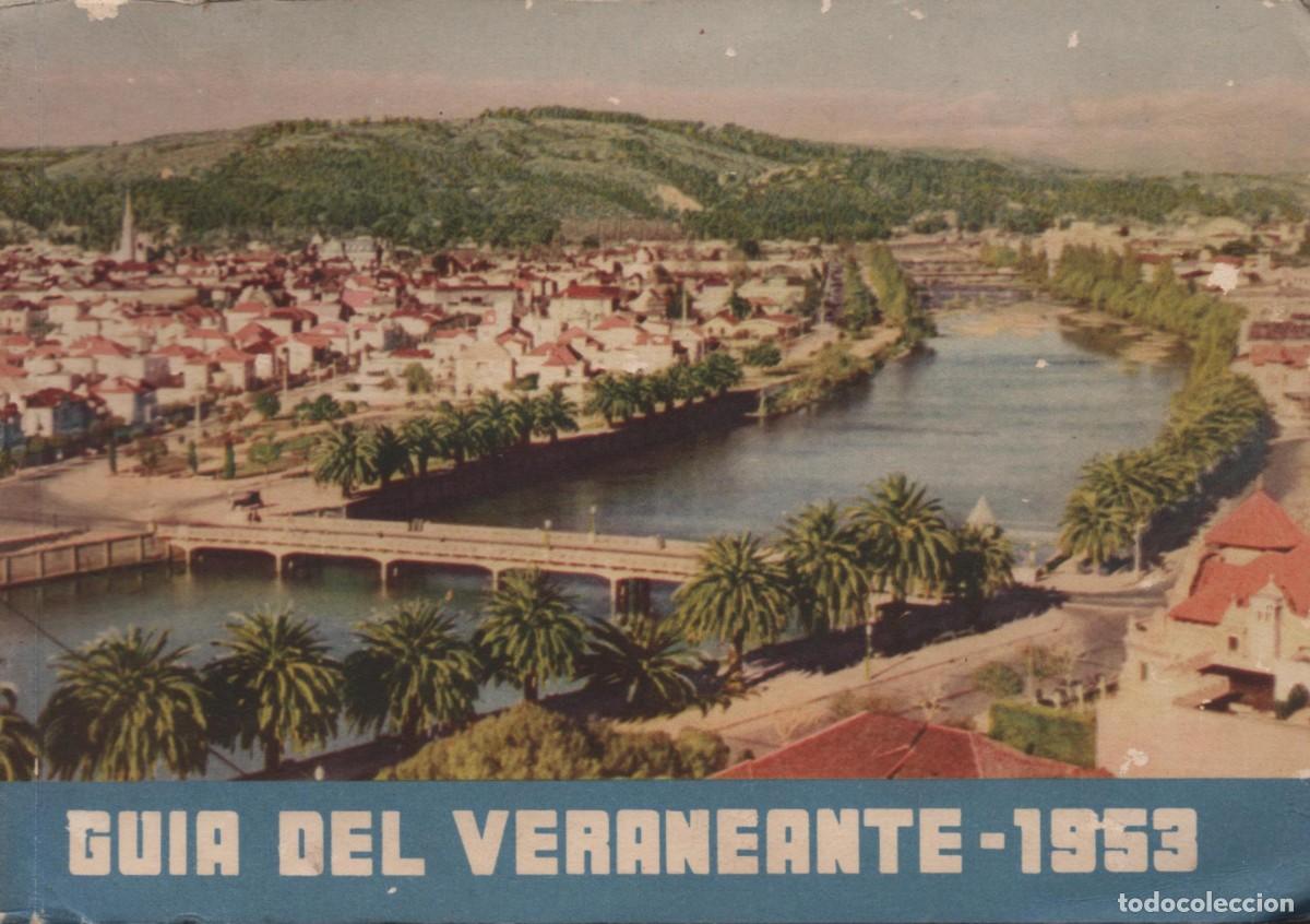 Libros de segunda mano: CHILE GUIA DEL VERANEANTE FERROCARRILES DEL ESTADO A&Ntilde;O 1953 CONTIENE TODOS LOS MAPAS