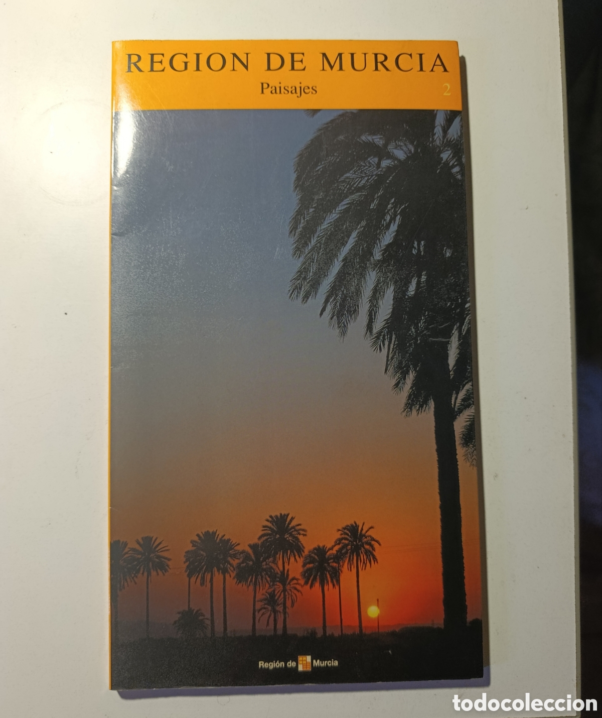 Libros de segunda mano: REGION DE MURCIA paisajes libro editado 1991