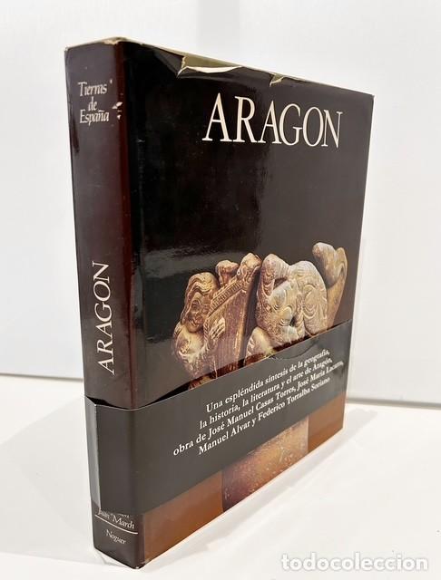 Libros de segunda mano: ARAG&Oacute;N Tierras de Espa&ntilde;a 1977 Jos&eacute; Manuel Casas Torres Lacarra Torralba
