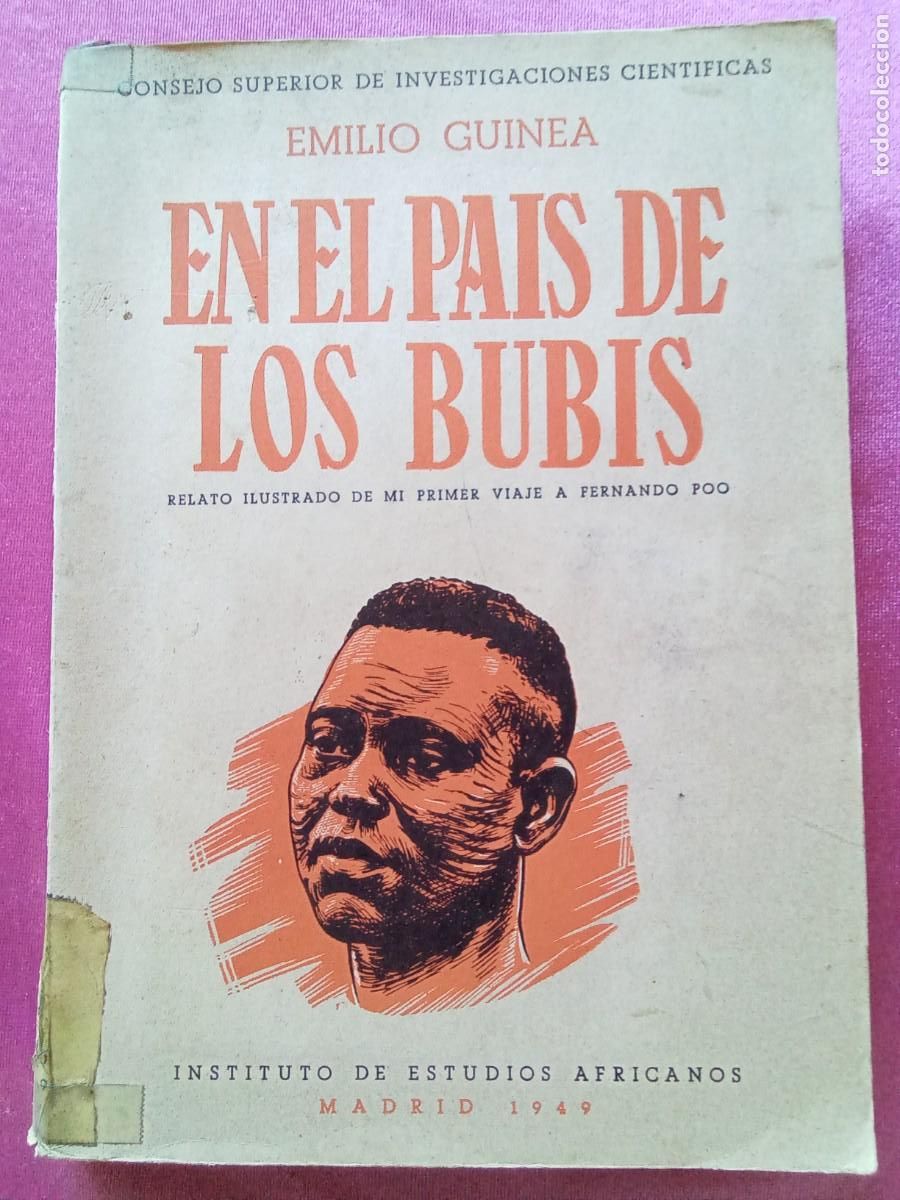 Libros de segunda mano: EN EL PAIS DE LOS BUBIS.EMILIO GUINEA 1945.L53 2