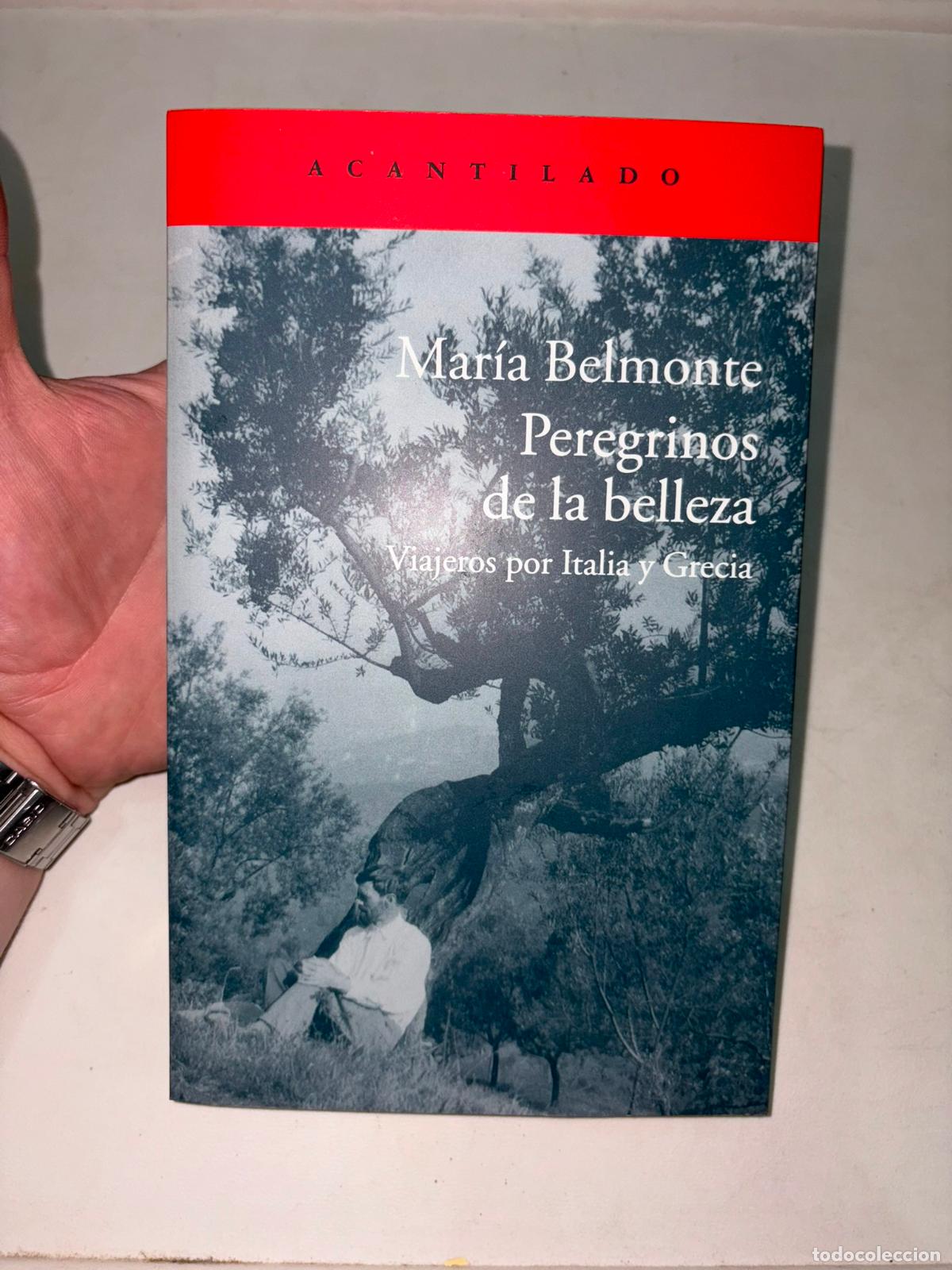 Libros de segunda mano: Peregrinos de la belleza. Viajeros por Italia y Grecia [Mar&iacute;a Belmonte]