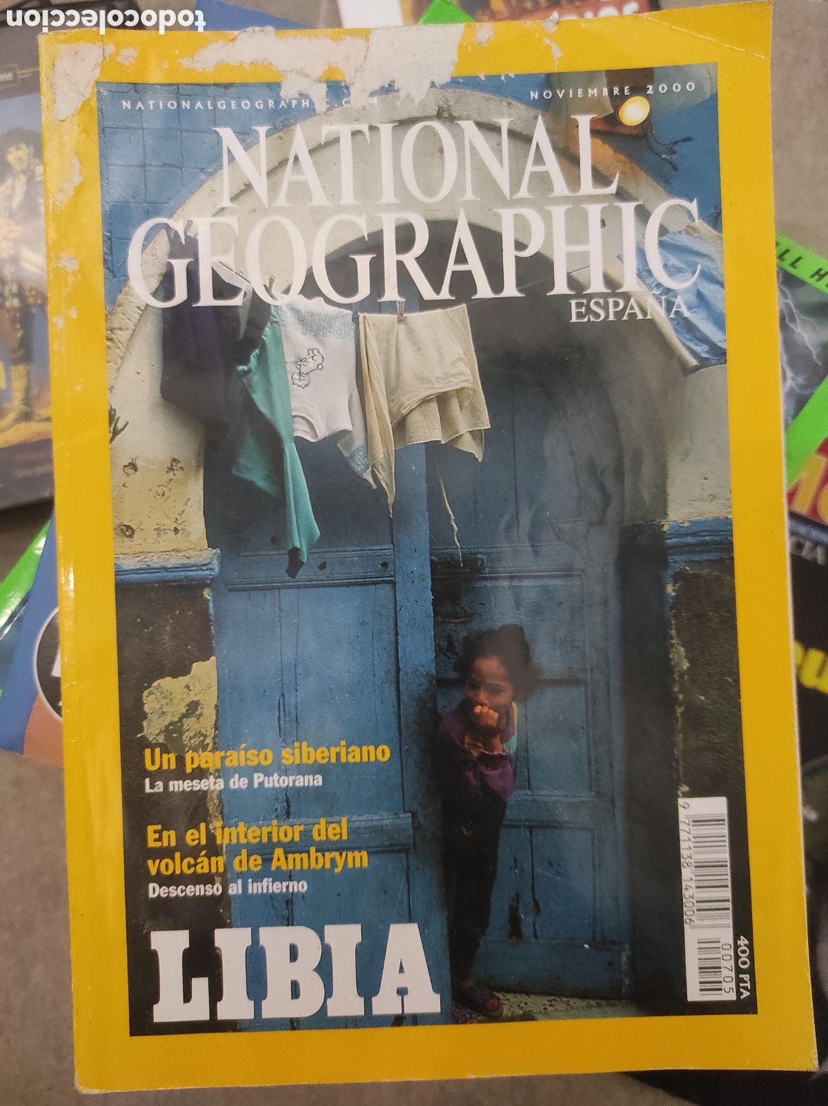Libros de segunda mano: National Geographic Libia. Noviembre 2000