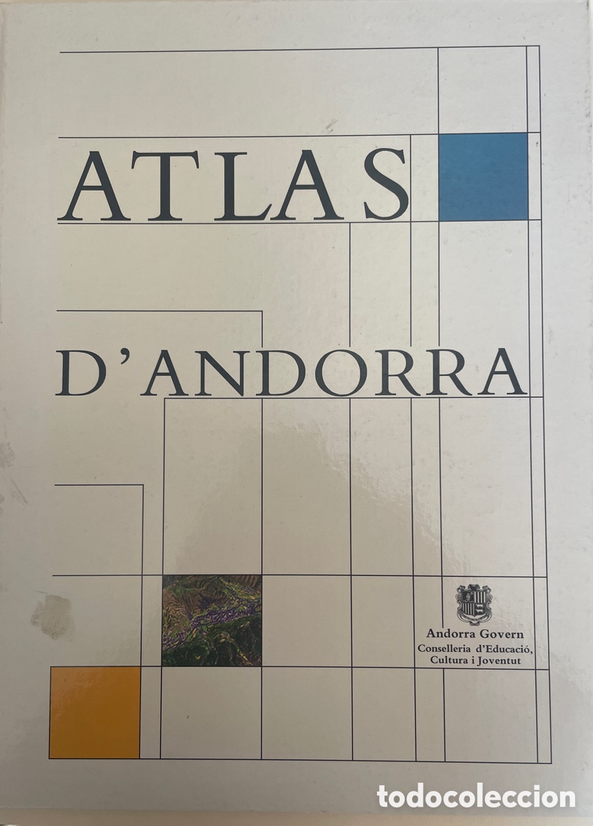 Libros de segunda mano: Atlas d&rsquo;ANDORRA. Andorra Govern. 1991. (CATAL&Agrave;).