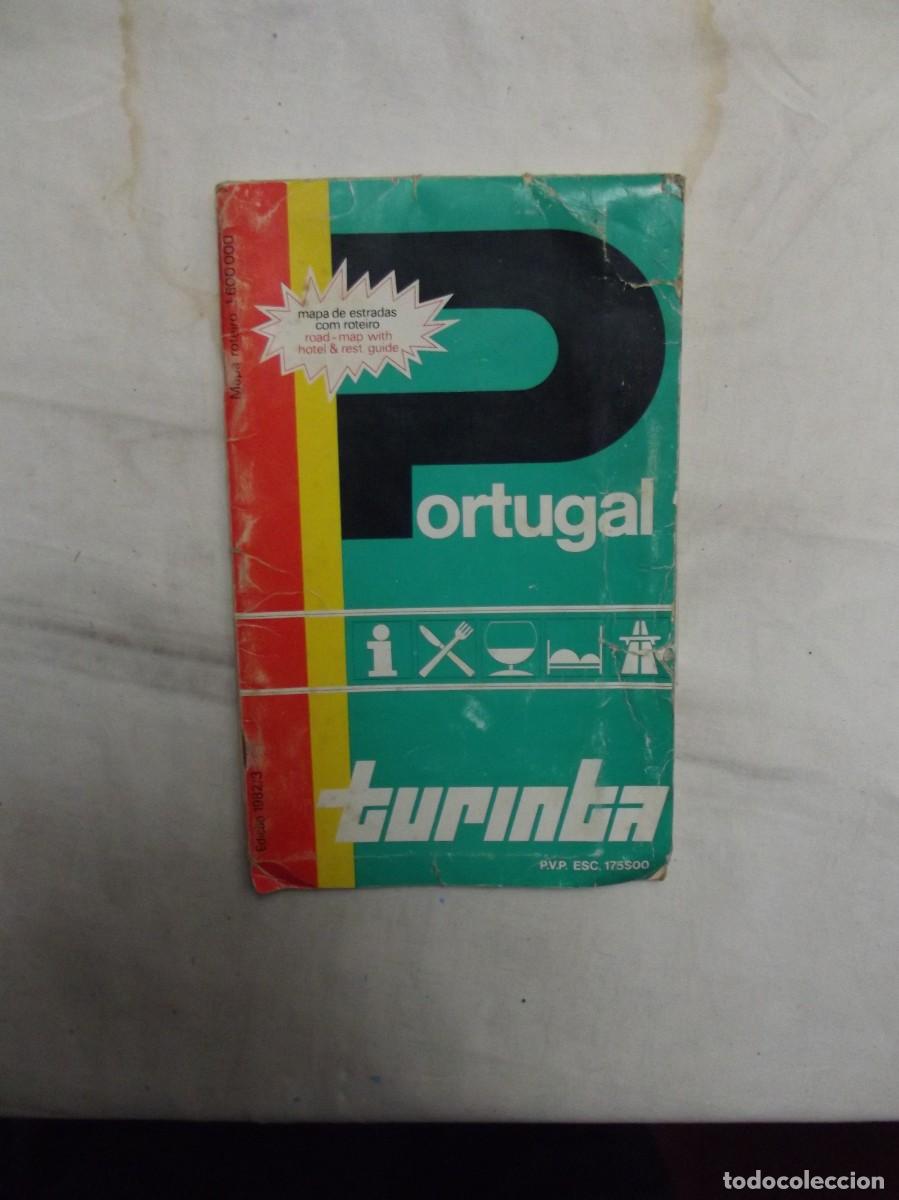 Libros de segunda mano: MAPA DESPREGABLE DE PORTUGAL