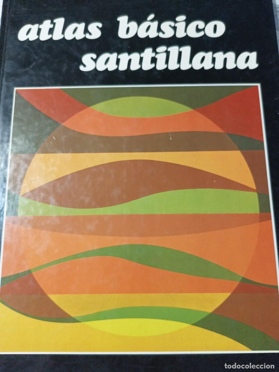 Libros de segunda mano: Atlas B&aacute;sico Santillana. 1979