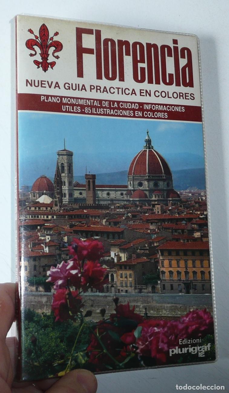 Libros de segunda mano: Florencia. Nueva Gu&iacute;a Pr&aacute;ctica en Colores. Gu&iacute;a tur&iacute;stica en espa&ntilde;ol con mapa de la ciudad (1987)