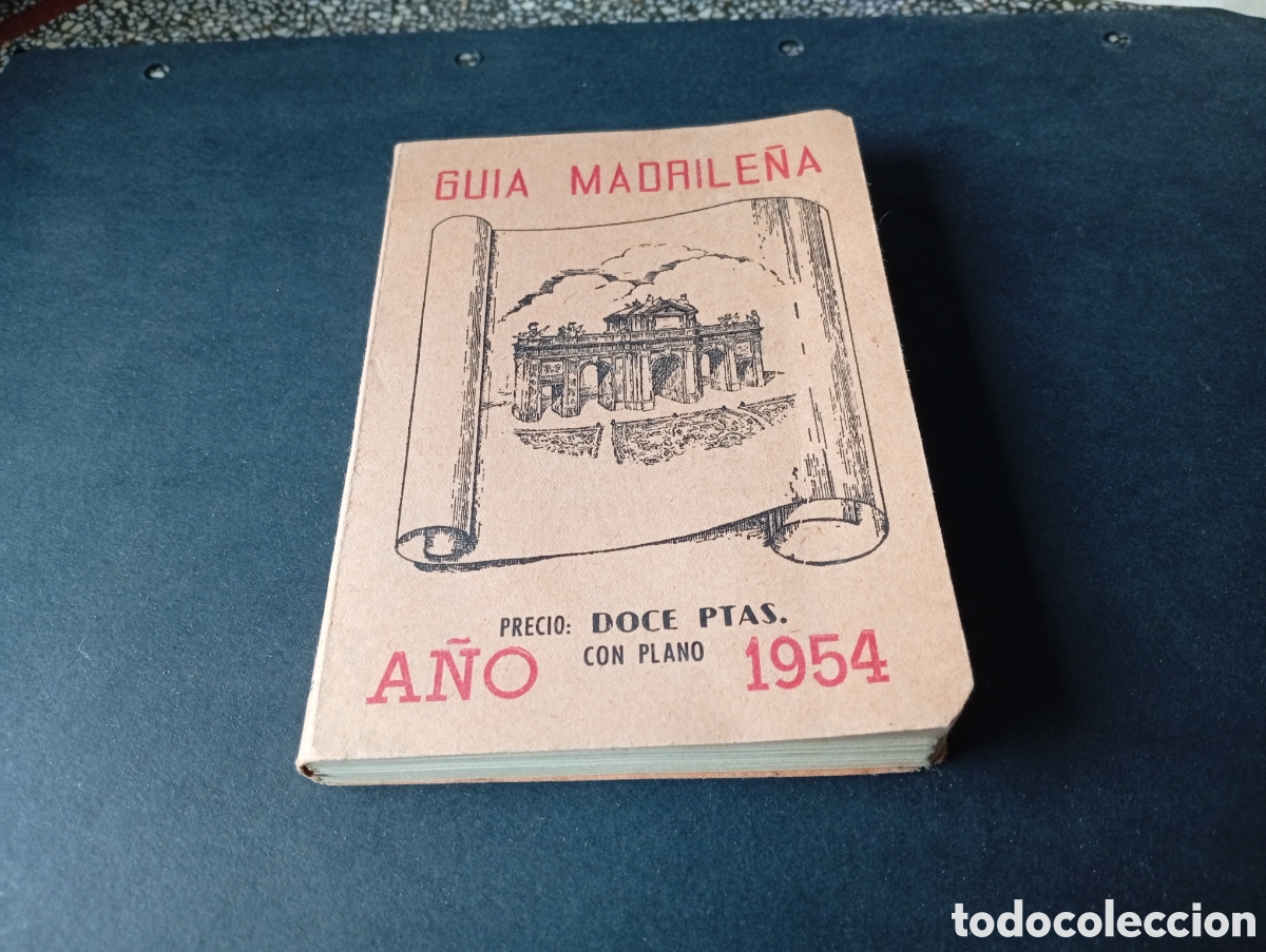 Livres d'occasion: Gu&iacute;a madrile&ntilde;a a&ntilde;o 1954