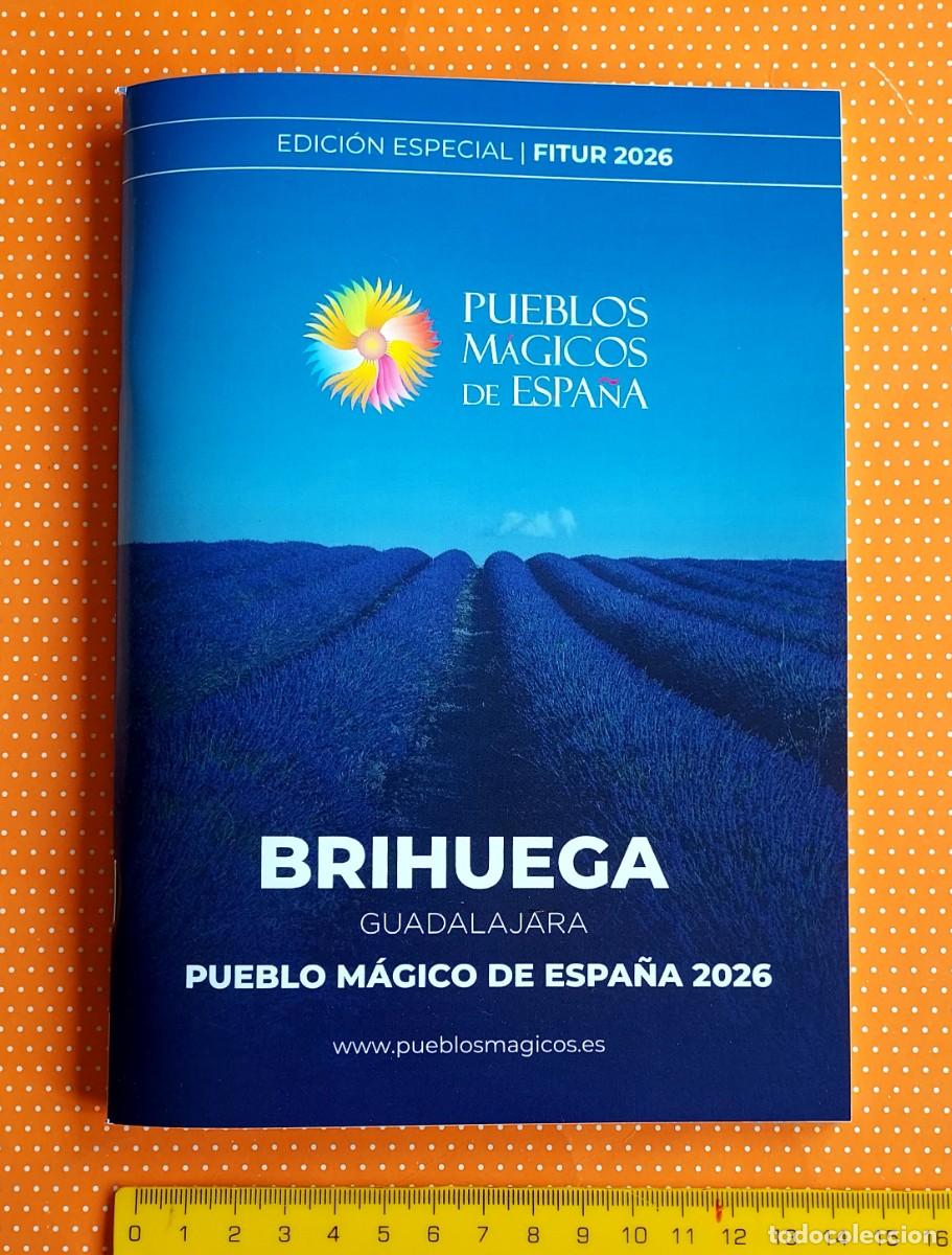 Libros de segunda mano: PUEBLOS M&Aacute;GICOS DE ESPA&Ntilde;A EDICI&Oacute;N 2026 FOLLETO CON GRAPAS 86 P&Aacute;GINAS
