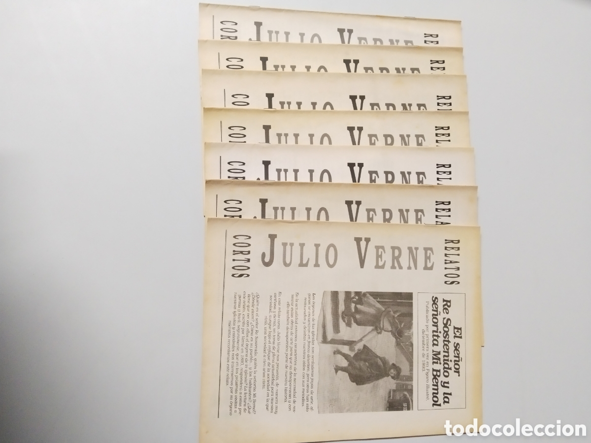 Libros de segunda mano: Interesante pack hist&oslash;rico para amantes de Julio Verne