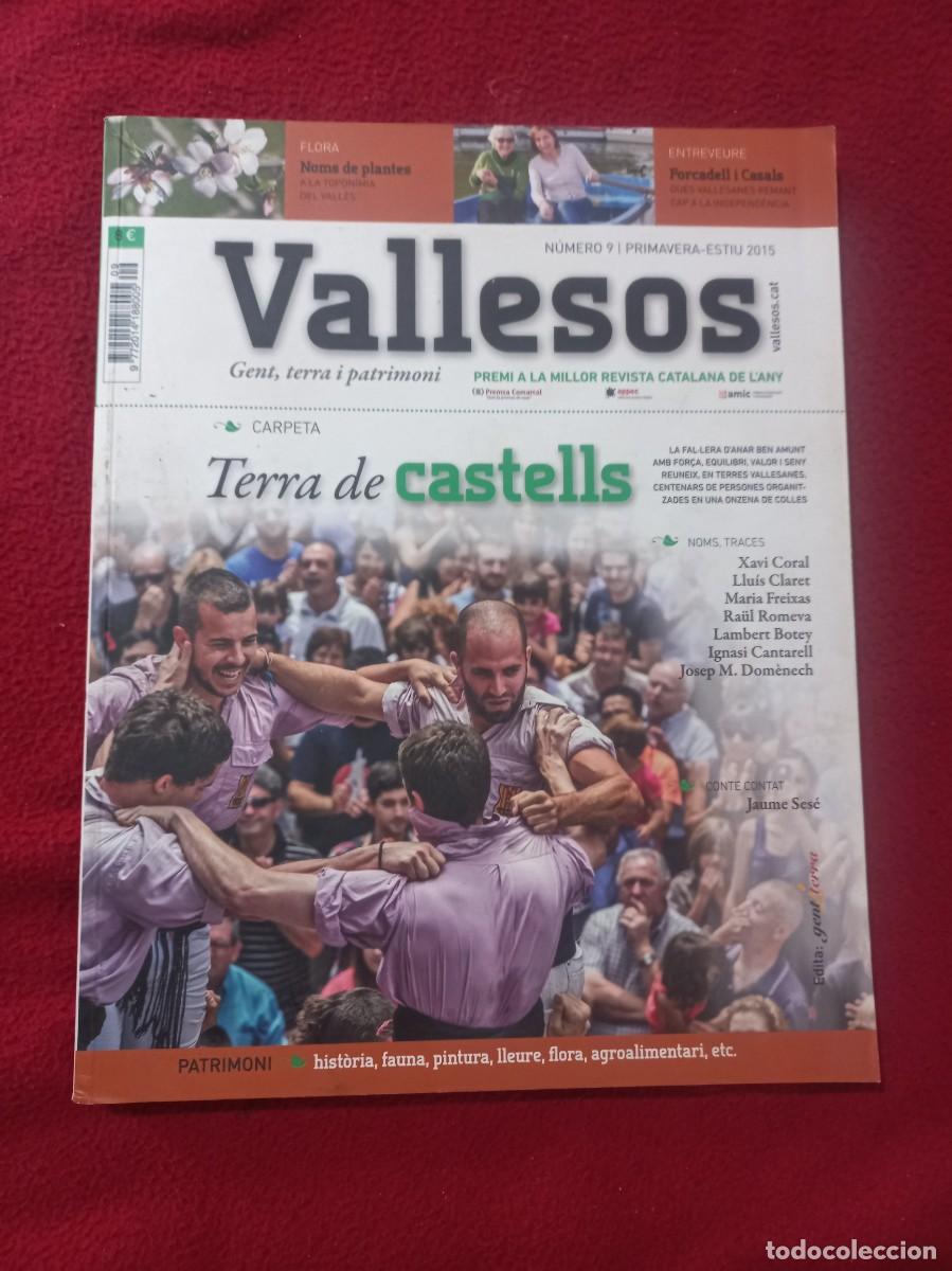 Libros de segunda mano: VALLESOS 9 - TERRA DE CASTELLS - REVISTA 168 PAGINAS - EN CATALAN