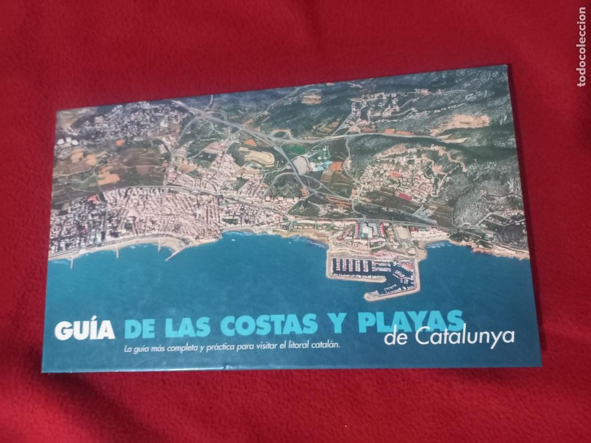 Libros de segunda mano: GUIA DE LAS COSTAS Y PLAYAS DE CATALUNYA - CARTONE APAISADO
