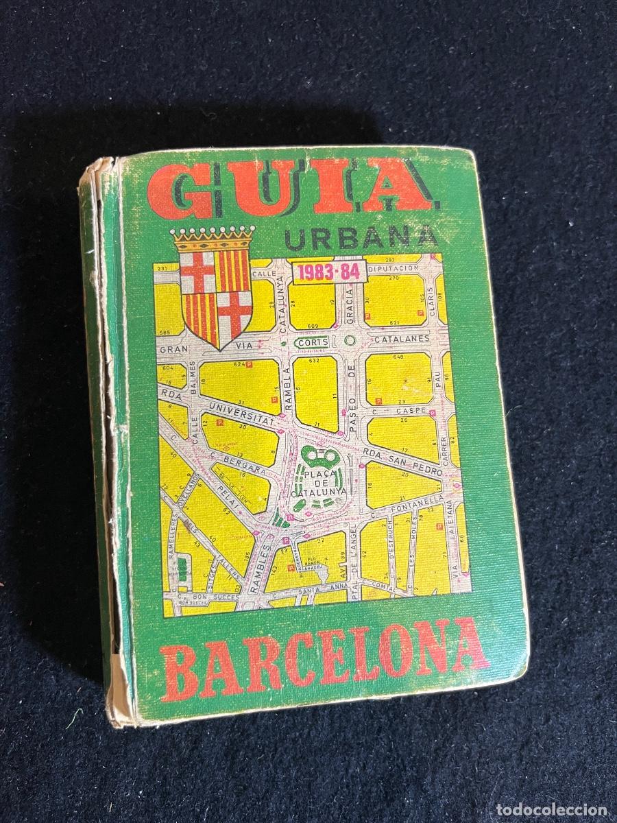 Second hand books: Gu&iacute;a Urbana Barcelona 1983 1984 Pamias vintage callejero &aacute;rea metropolitana retro
