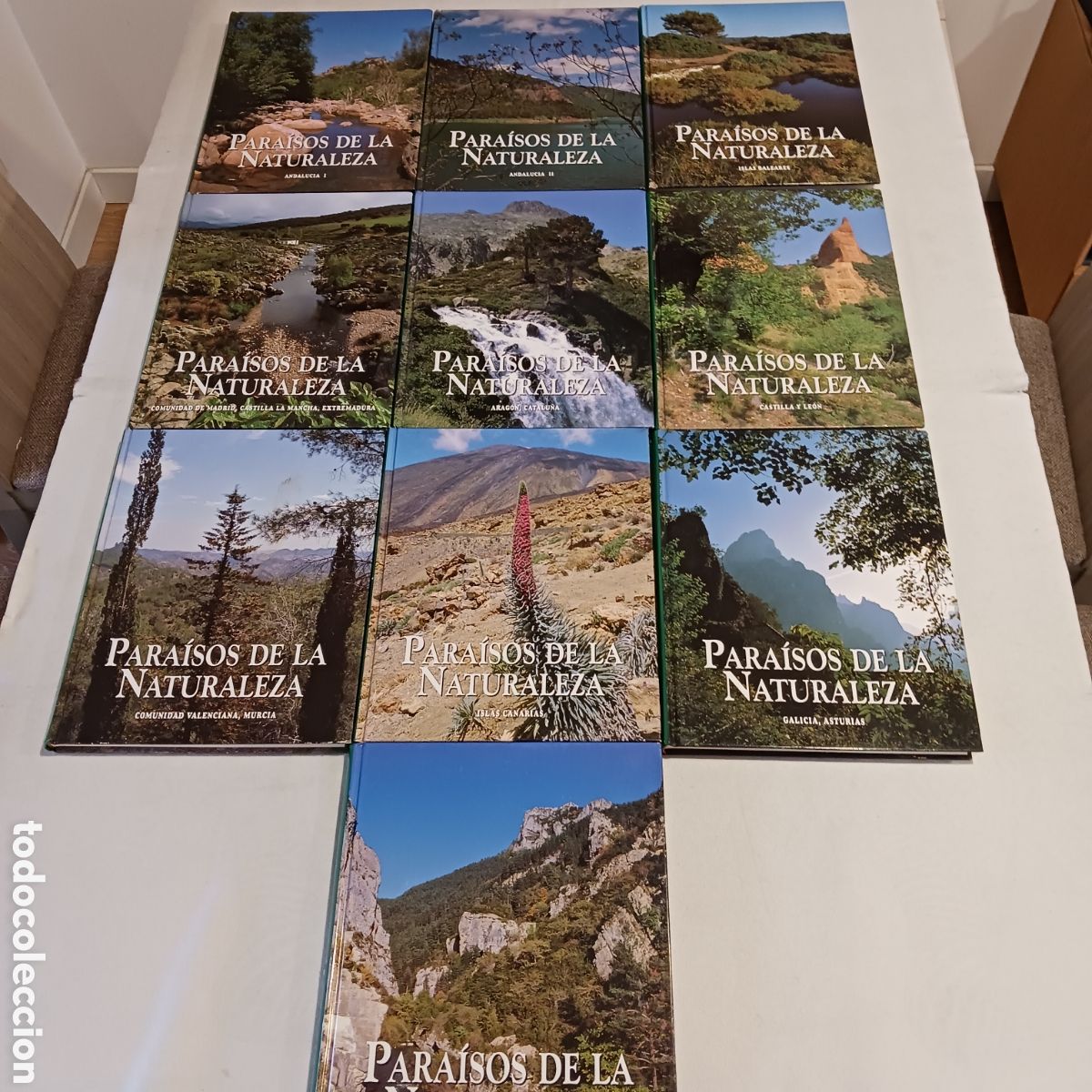 Libros de segunda mano: Paraisos de la Naturaleza por Autonom&iacute;as Espa&ntilde;olas
