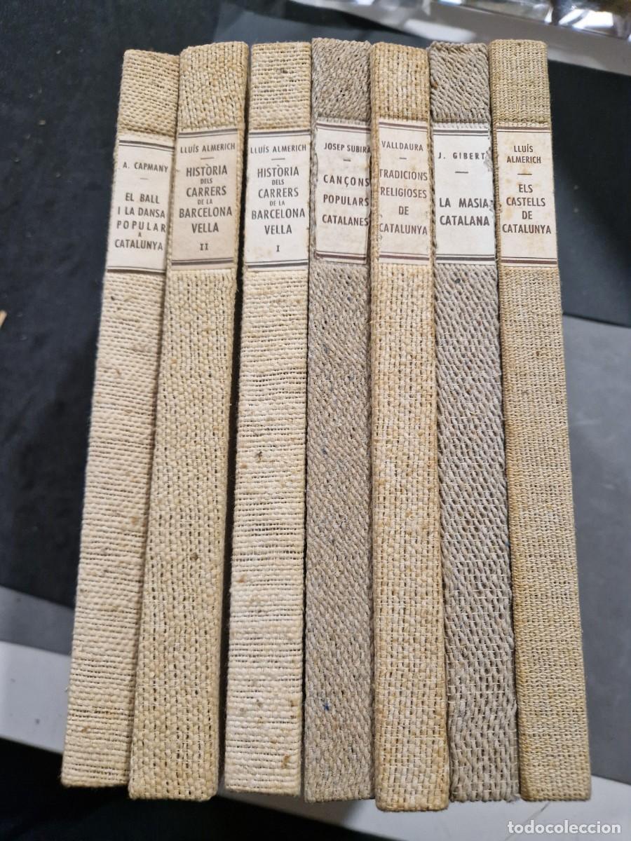 Libros de segunda mano: 7 libros. Monogr&aacute;fias hist&oacute;ricas de Catalanya.
