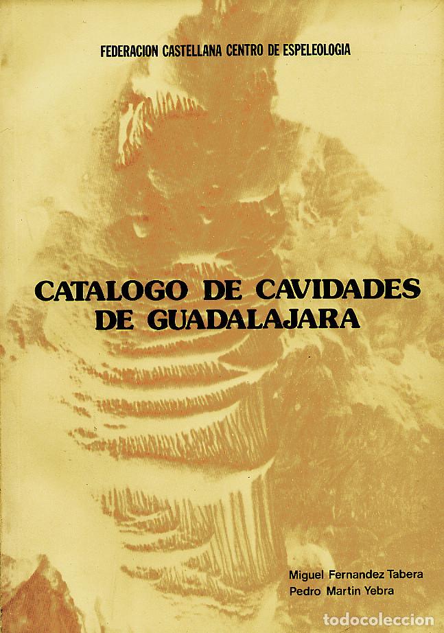Libros de segunda mano: CATALOFO DE CAVIDADES DE GUADALAJARA - ESPELEOLOGIA - CUEVA