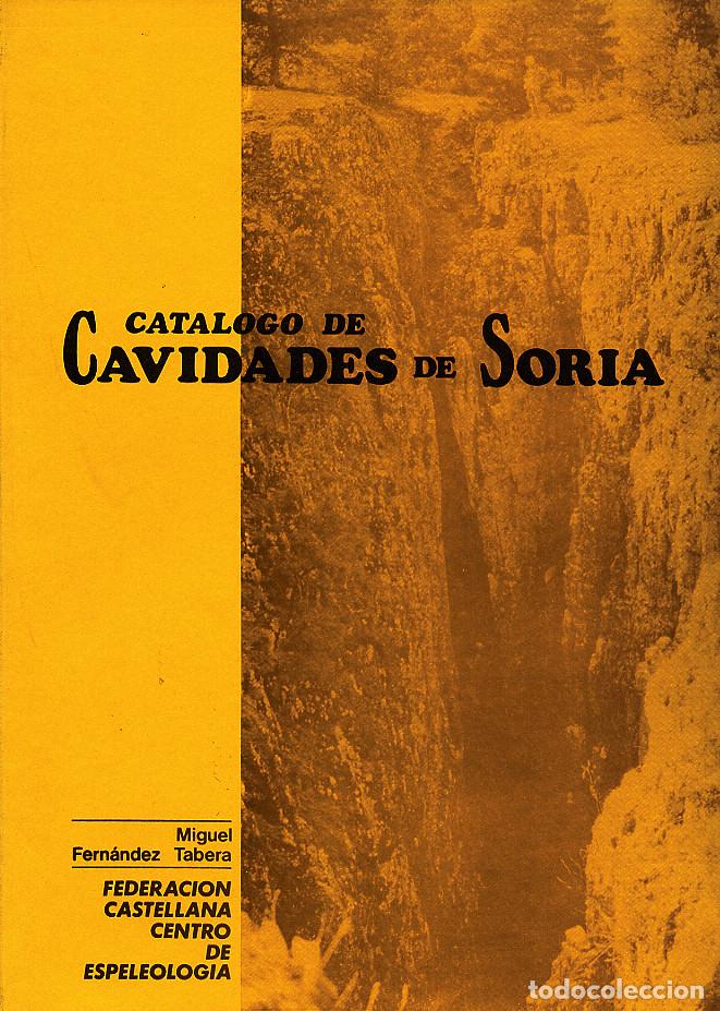 Libros de segunda mano: CATALOFO DE CAVIDADES DE SORIA - ESPELEOLOGIA - CUEVA