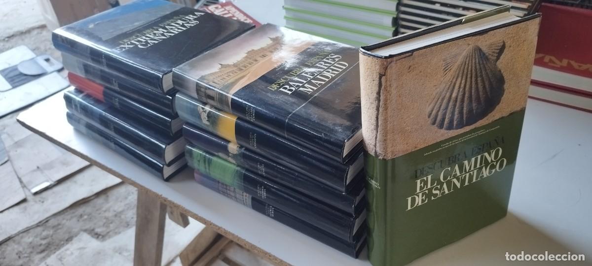 Libros de segunda mano: DESCUBRA ESPA&Ntilde;A, PASO A PASO 10 TOMOS + CAMINO SANTIAGO -CLUB INTERNACIONAL LIBRO - VER FOTOS