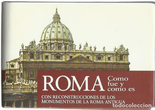 Libros de segunda mano: ROMA. C&Oacute;MO FUE Y C&Oacute;MO ES. GU&Iacute;A CON RECONSTRUCCIONES DEL CENTRO MONUMENTAL DE LA ROMA ANTIGUA. (1962)
