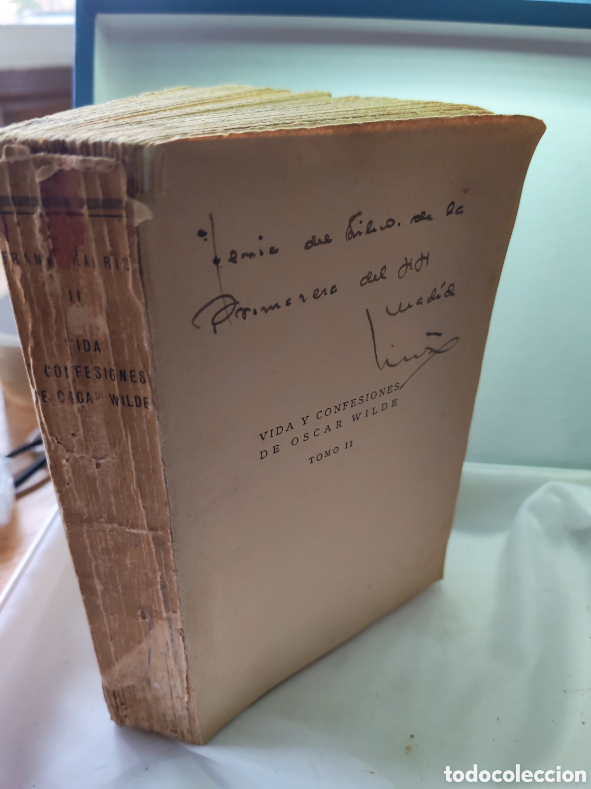 Libros de segunda mano: Vida y confesiones de Oscar Wlde. Tomo II. Firma sin determinar. 1928