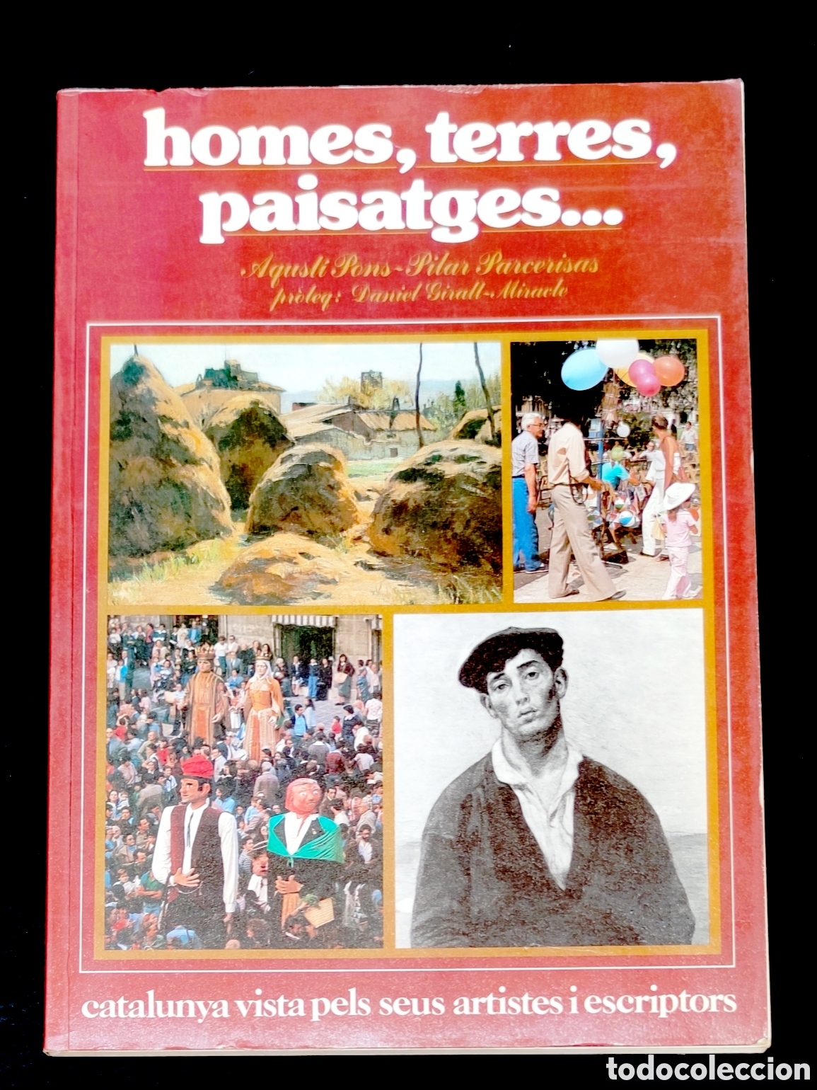 Libros de segunda mano: Homes, terres, paisatges Catalunya vista pels seus artistes i escriptors, Pons i Parcerisas
