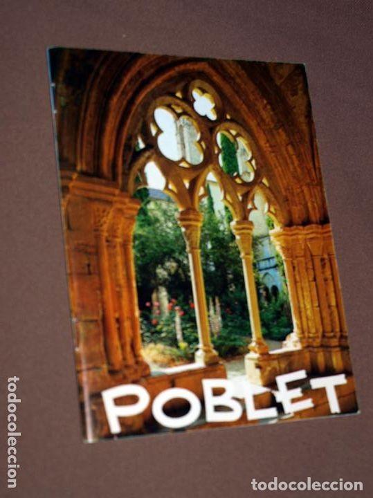 Libros de segunda mano: LA ABAD&Iacute;A DE POBLET. Abad&iacute;a de Poblet, 1990. GU&Iacute;AS, TURISMO, VIAJES. CATALU&Ntilde;A. TARRAGONA. VER ++