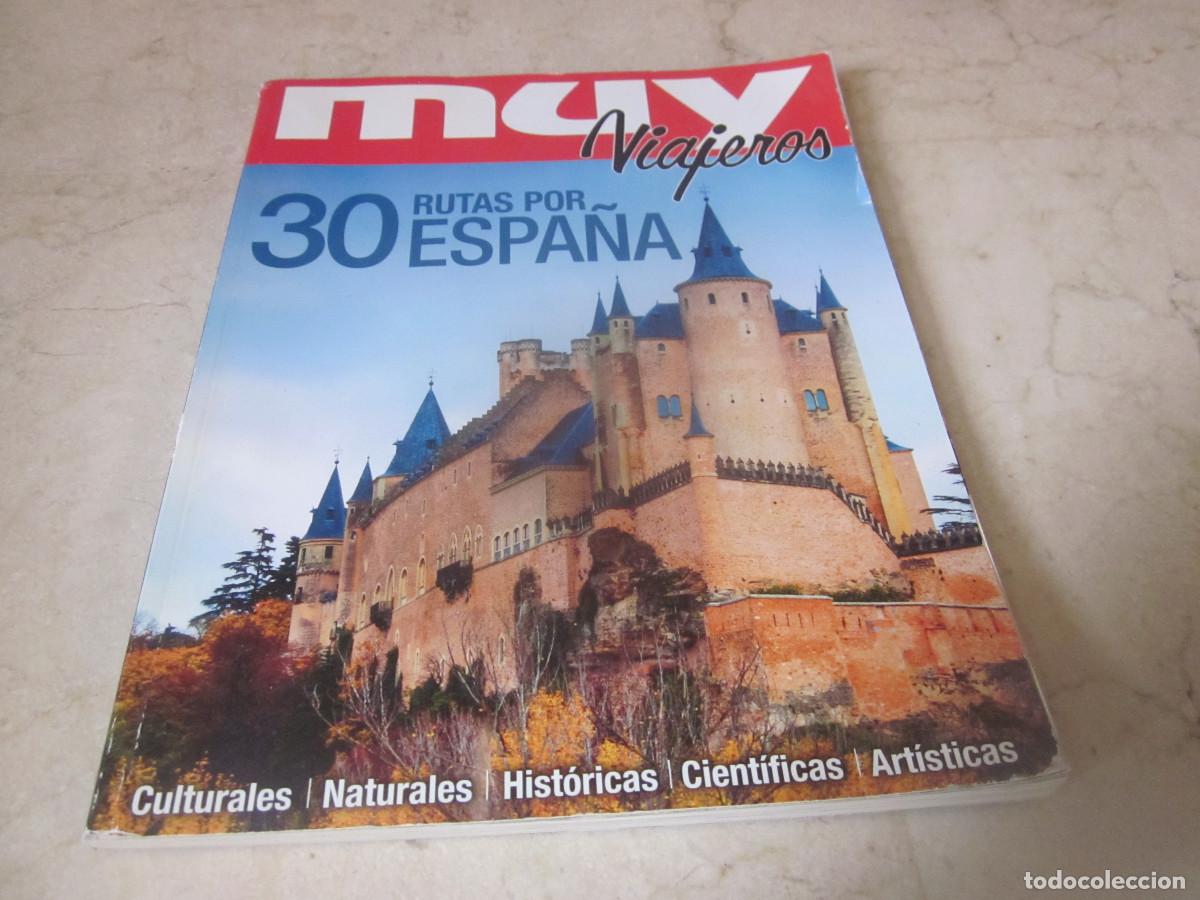 Libros de segunda mano: MUY VIAJEROS - 30 RUTAS POR ESPA&Ntilde;A - 2021
