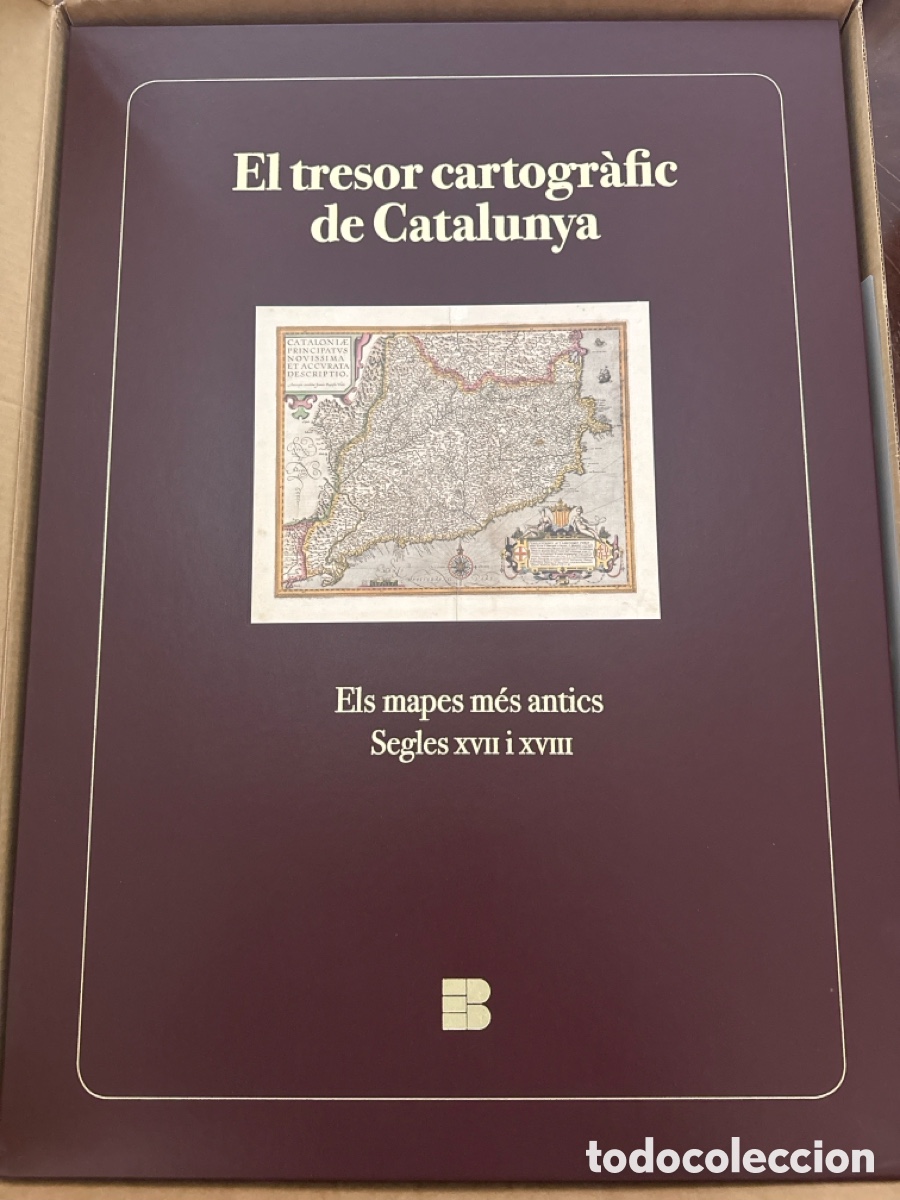 Libros de segunda mano: EL TRESOR CARTOGR&Agrave;FIC DE CATALUNYA &ndash; ELS MAPES M&Eacute;S ANTICS (SEGLES XVII I XVIII)