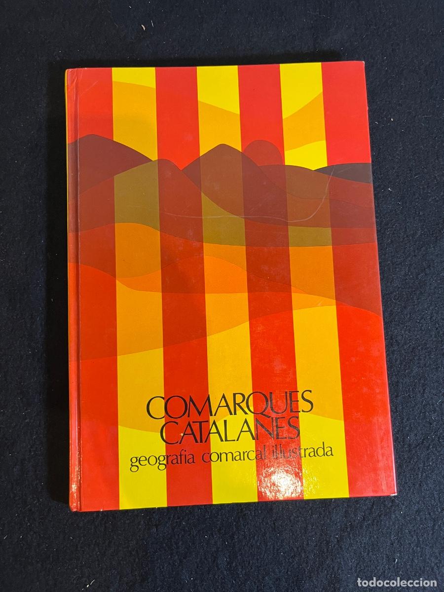 Second hand books: Libro Comarques Catalanes geograf&iacute;a ilustrada Josep Maria Panareda Caixa Pened&egrave;s vintage