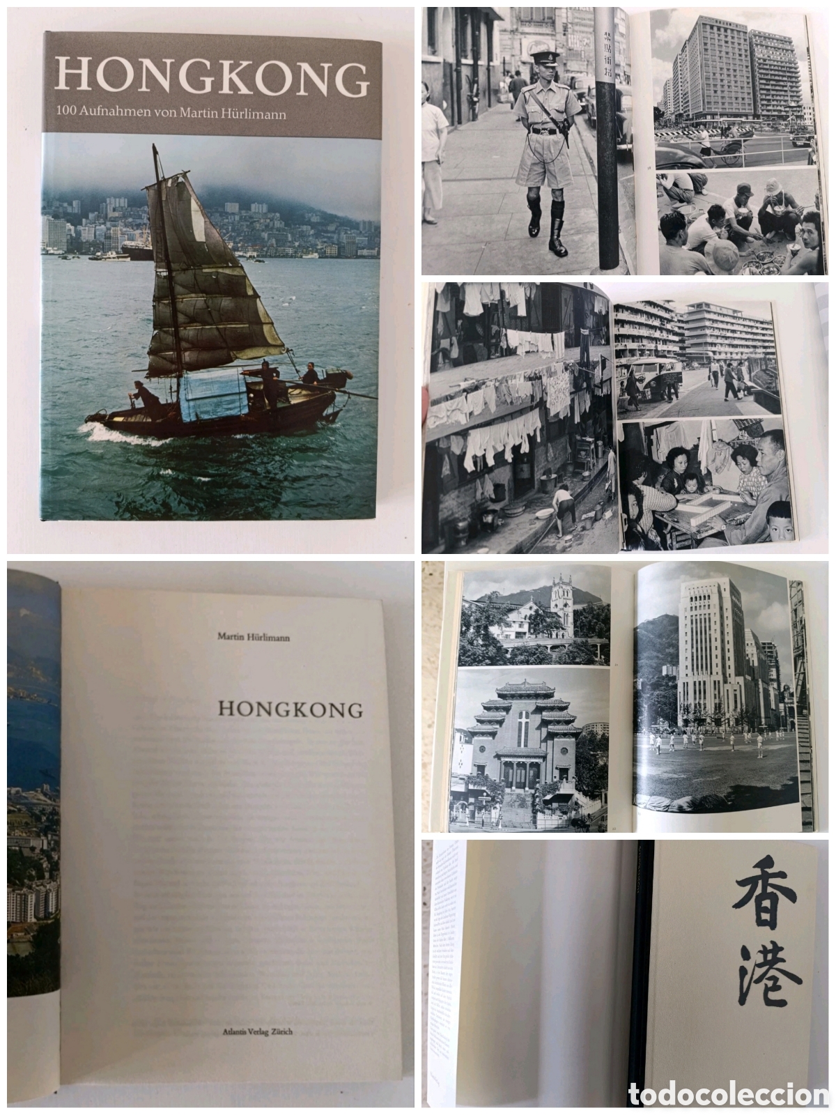 Gebrauchte B&uuml;cher: Martin Hurlimann Hong Kong Honkong 1962 Asia colonias fotograf&iacute;as