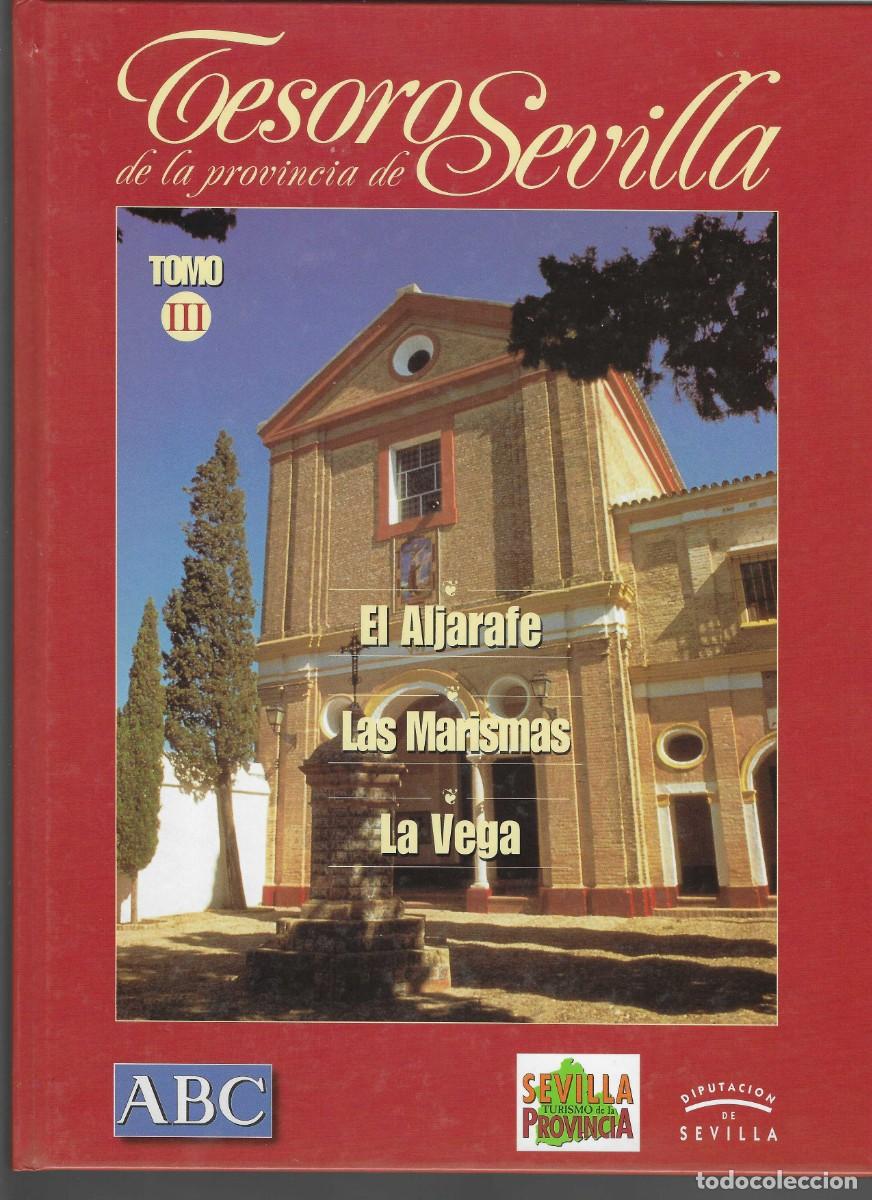 Libros de segunda mano: TESORO DE LA PROVINCIA DE SEVILLA : ALJARAFE + LAS MARISMAS + LA VEGA