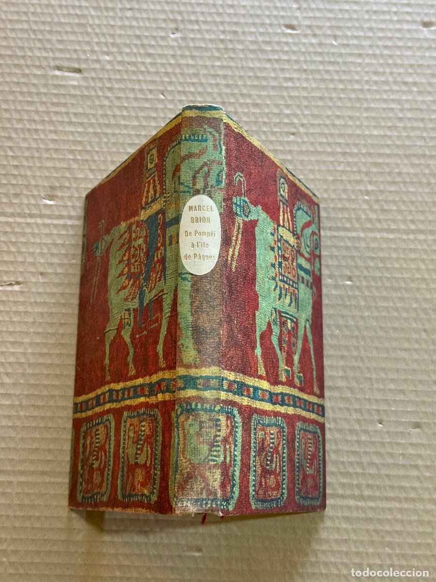 Libros de segunda mano: MARCEL BRION. DE POMPEYA A LA ISLA DE PASCUA. DE POMPEI A L'ILE DE PAQUES. VIKINGOS EDICION LIMITADA