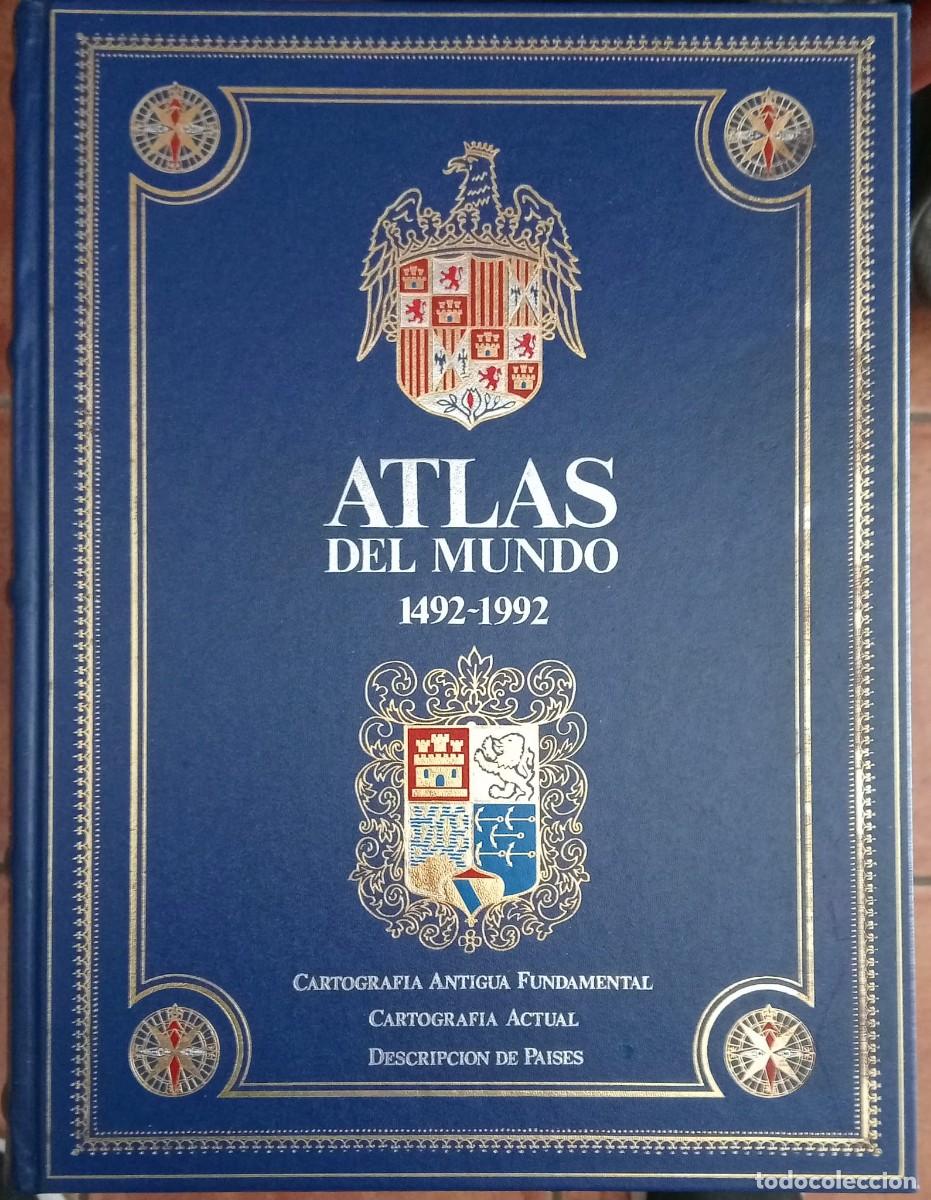 Libros de segunda mano: ATLAS DEL MUNDO 1492/1992 - CLUB INTERNACIONAL DEL LIBRO - 500 ANIVERSARIO DESCUBRIMIENTO AM&Eacute;RICA
