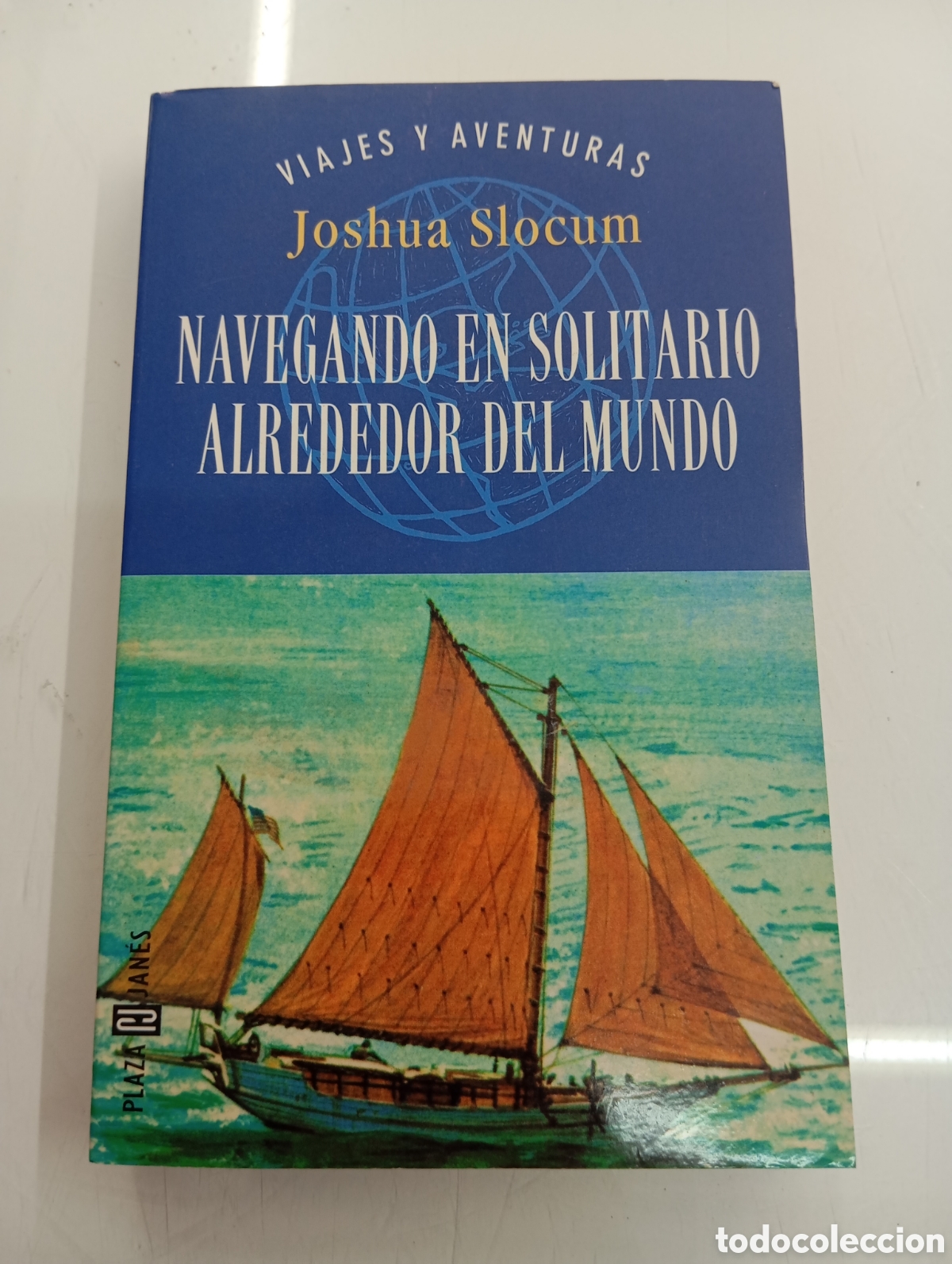 Libros de segunda mano: Navegando en solitario alrededor del mundo Joshua Slocum VELERO MAR AVENTURA DESCATALOGADO SIN USO