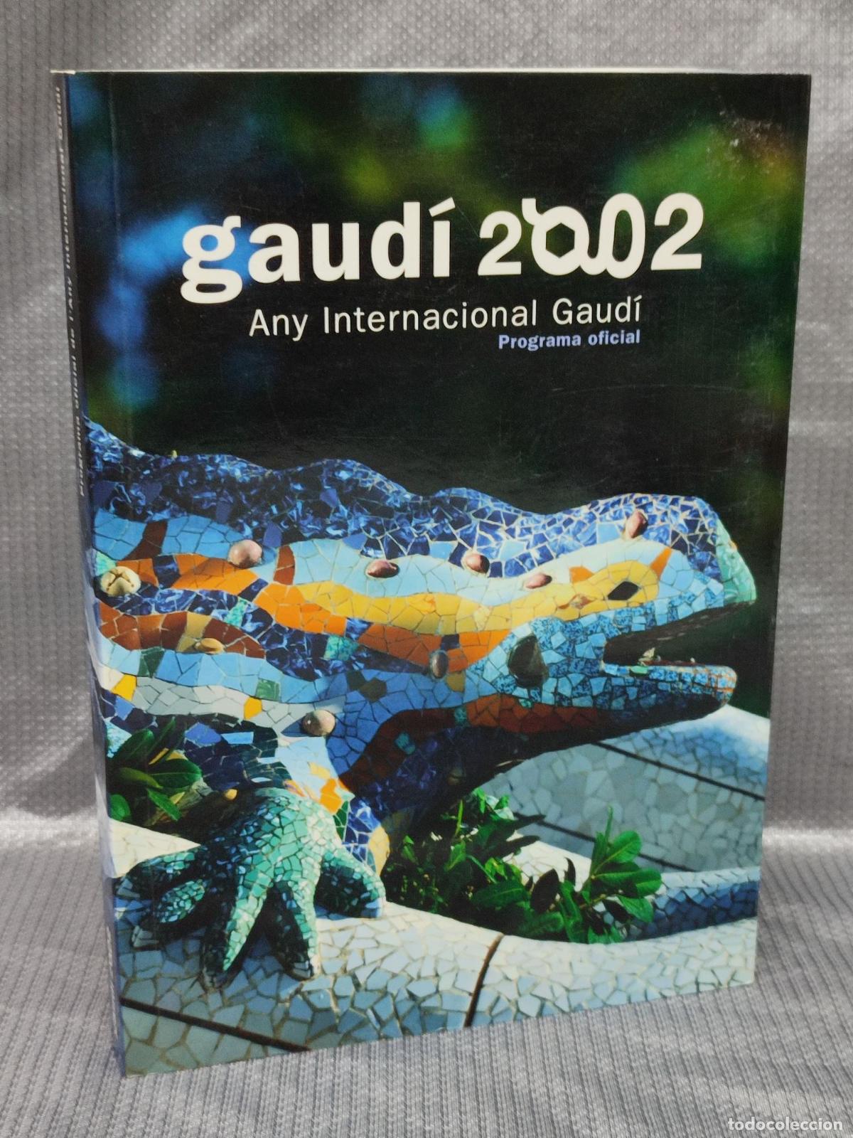 Libros de segunda mano: GAUDI 2002. ANY INTERNACIONAL. PROGRAMA OFICIAL