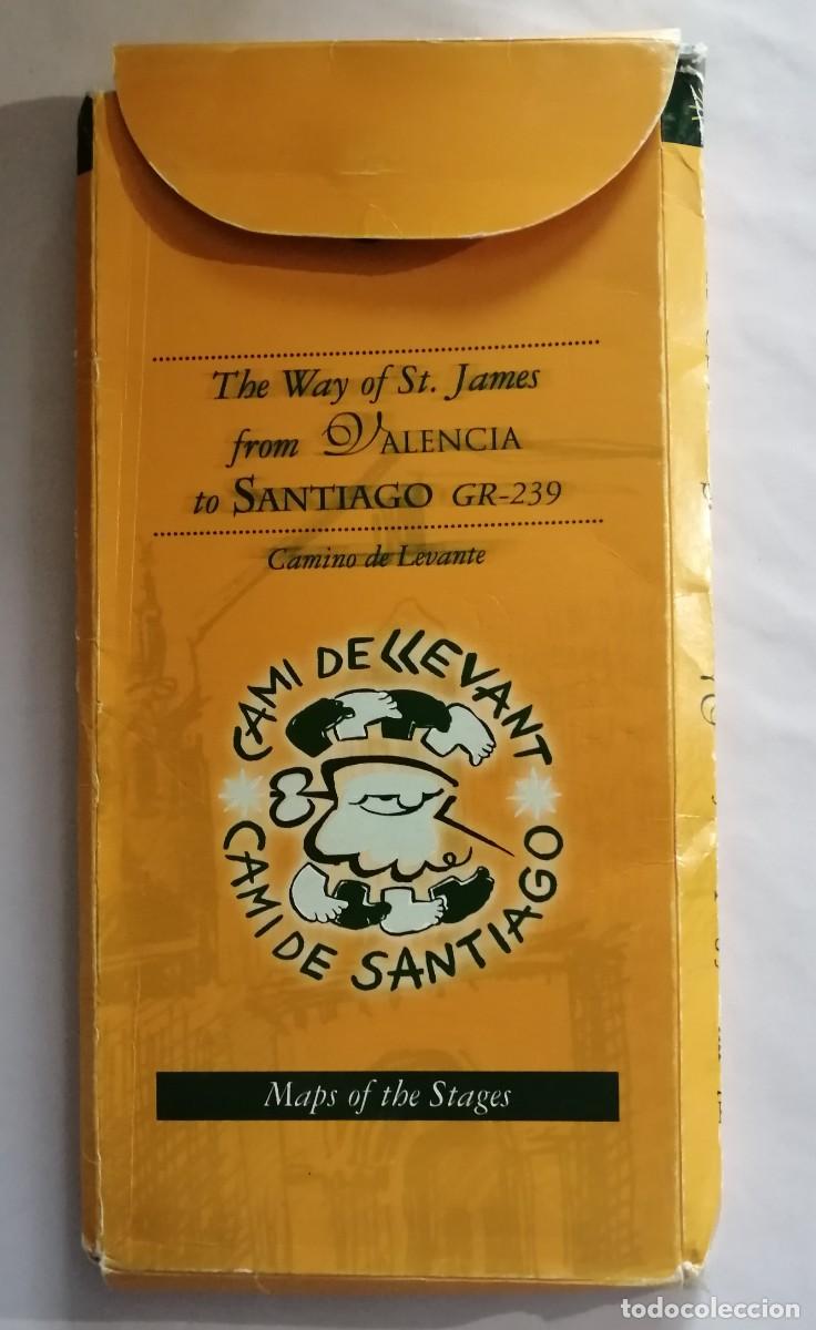 Libros de segunda mano: mapa desplegable, Camino de de Levante (GR-239), The Way of St. James from Valencia to Santiago