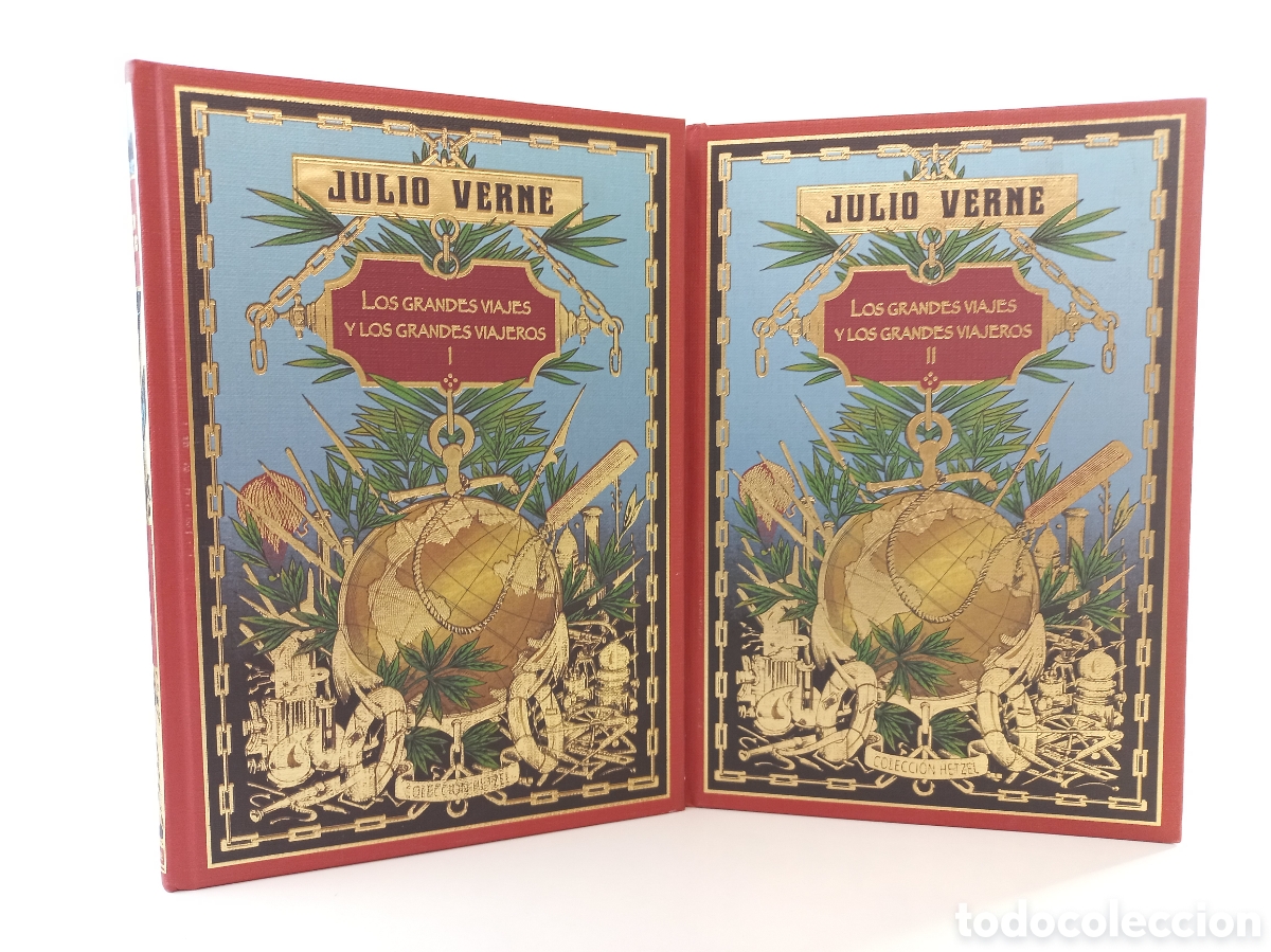 Libros de segunda mano: Los grandes viajes y los grandes viajeros. Julio Verne. RBA Editores, colecci&oacute;n Hetzel, 2020.