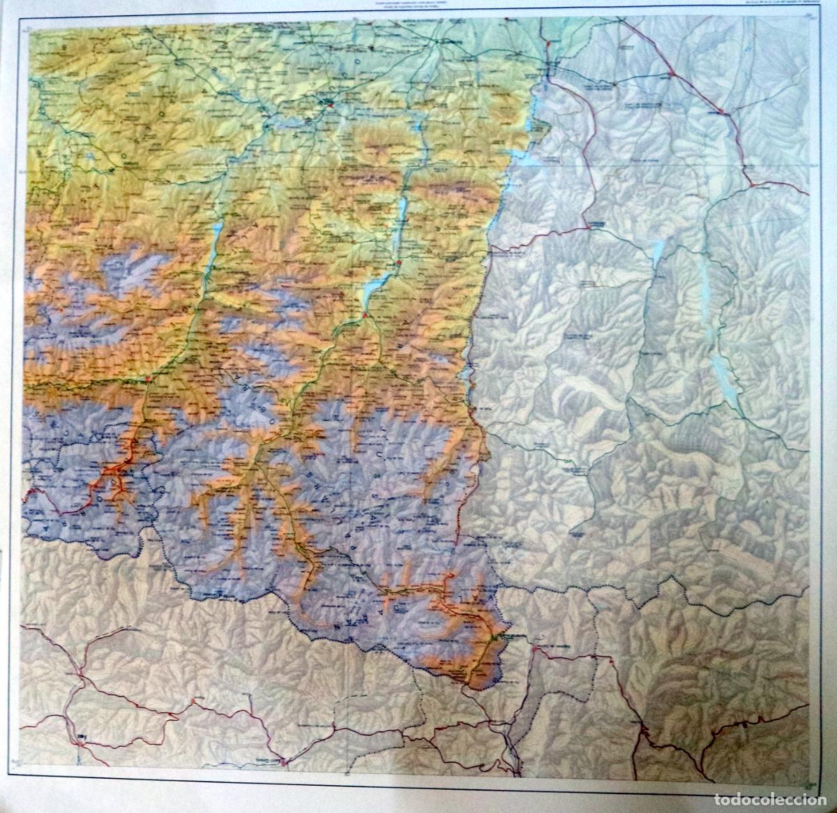 Libros de segunda mano: MAPA DE COMARCAS DEL NORTE DE LLEIDA Y ANDORRA - Madrid 1974
