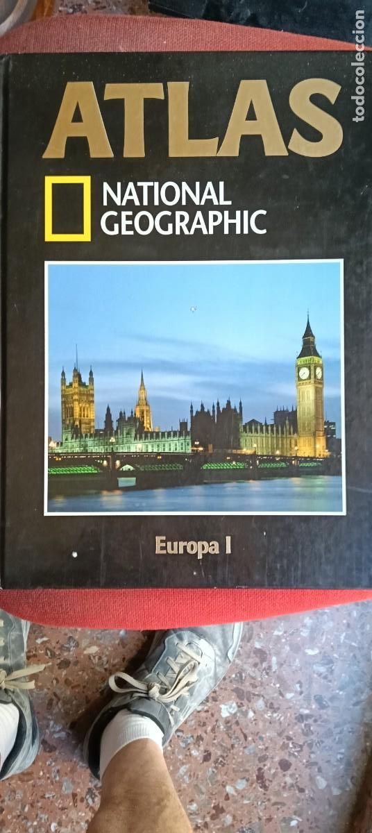 Libros de segunda mano: Atlas National Geographic Europa I