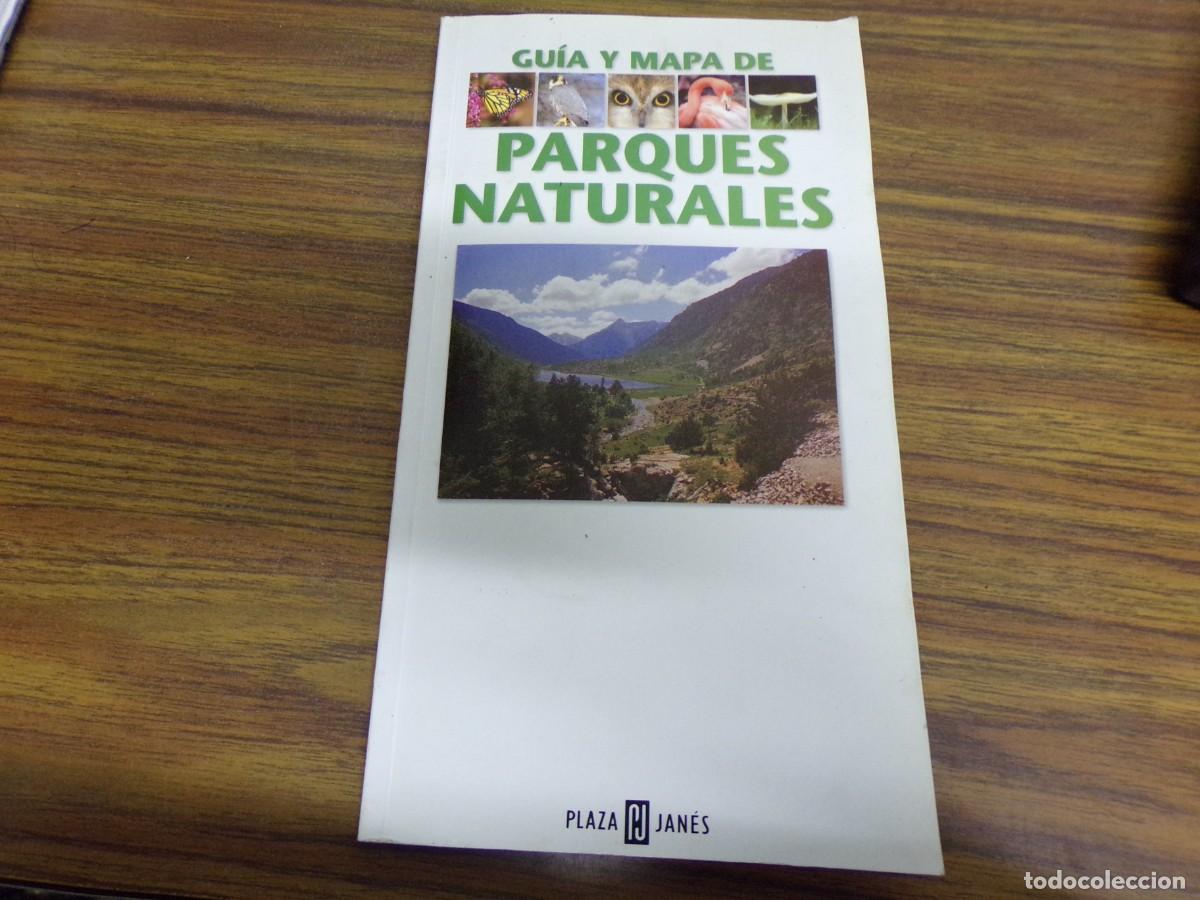 Libros de segunda mano: ESTAMOS LIQUIDANDO. guia y mapa de parques naturales. Plaza y Janes. 1999. Espa&ntilde;a