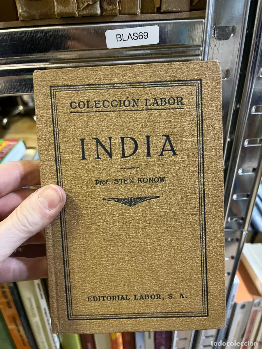 Libros de segunda mano: BLAS69 &ndash; India &ndash; Prof. Sten Konow &ndash; Editorial Labor (Colecci&oacute;n Labor) &ndash;