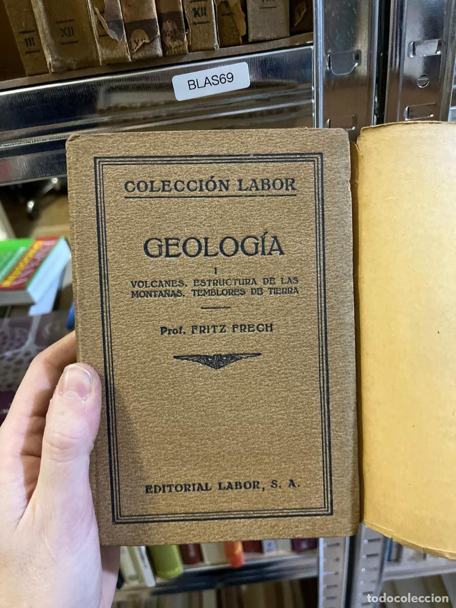 Libros de segunda mano: BLAS69 &ndash; Geolog&iacute;a I: Volcanes, estructura de las monta&ntilde;as, temblores de tierra &ndash; Prof. Fritz Frech &ndash;