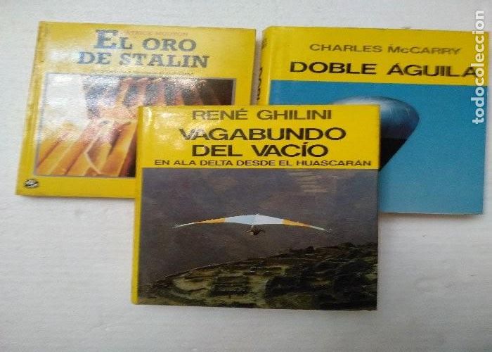 Libri di seconda mano: 3 libros viajes JUVENTUD, EL ORO DE STALIN, DOBLE AGUILA, VAGABUNDO DEL VACIO