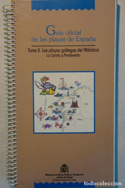 Libros de segunda mano: Guia oficial de las playas de Espa&ntilde;a Tomo II: Las playas Gallegas del Atl&aacute;ntico - M&ordf; Fomento - Fomen