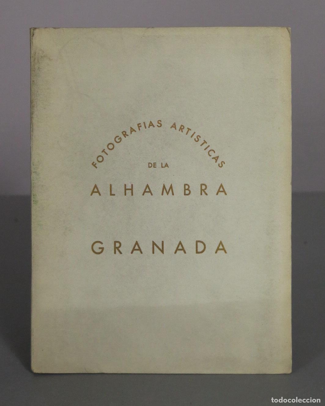 Libros de segunda mano: FOTOGRAFIAS ARTISTICAS DE LA ALHAMBRA GRANADA
