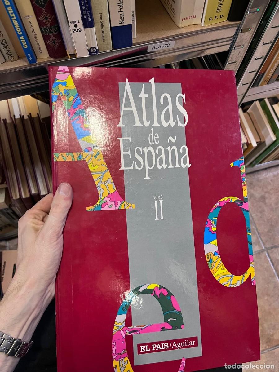 Libros de segunda mano: BLAS70 &mdash; Atlas de Espa&ntilde;a. Tomo II &mdash; El Pa&iacute;s / Aguilar &mdash;