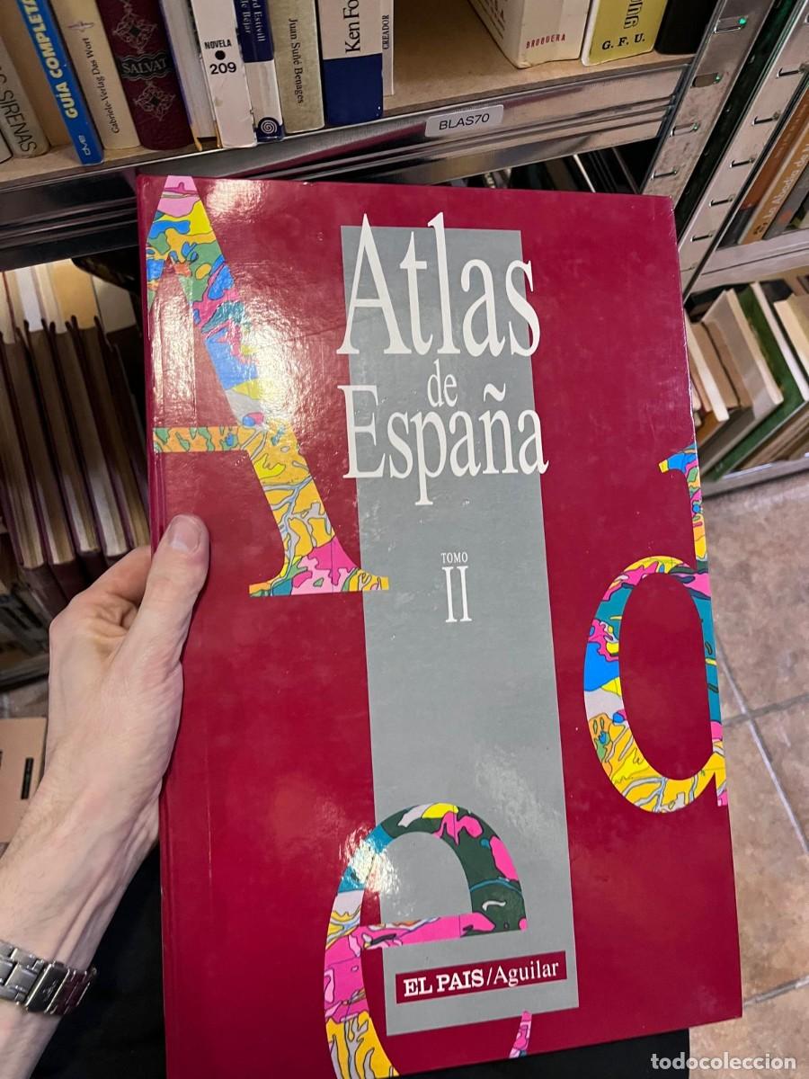 Libros de segunda mano: BLAS70 &mdash; Atlas de Espa&ntilde;a. Tomo II &mdash; El Pa&iacute;s / Aguilar &mdash;