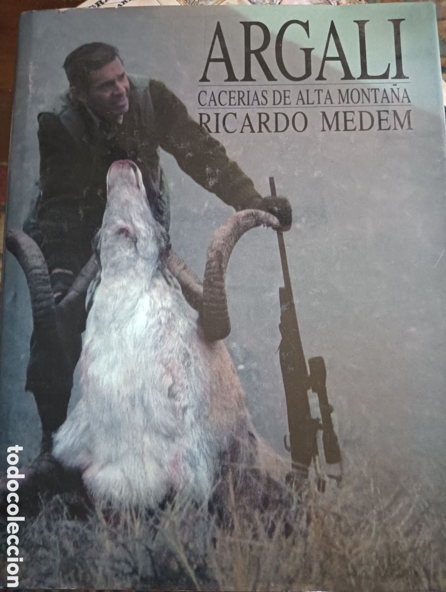 Libros de segunda mano: Argali cacer&iacute;as de alta monta&ntilde;a por Ricardo medem caza