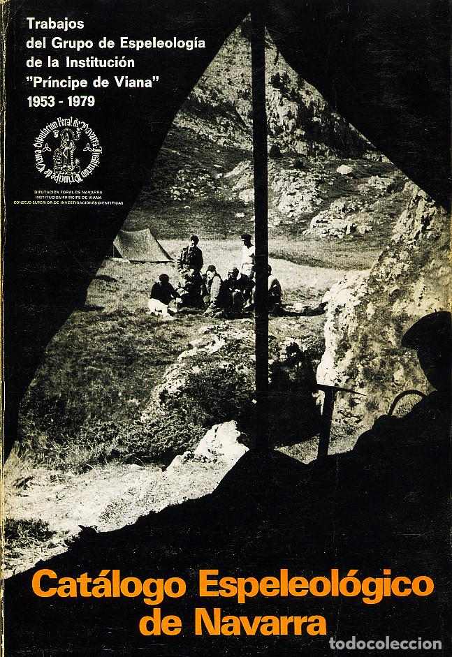 Libros de segunda mano: CATALOGO ESPELEOLOGICO DE NAVARRA - ESPELEOLOGIA - CUEVAS