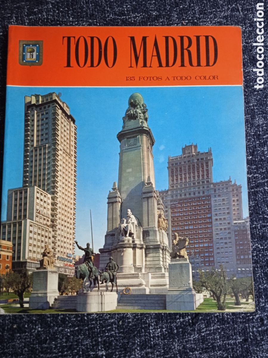 Libros de segunda mano: GU&Iacute;A - TODO MADRID 135 FOTOS A COLOR -EDICION 1974