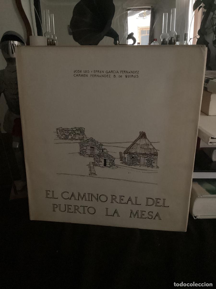 Libros de segunda mano: ASTURIAS. EL CAMINO REAL DEL PUERTO LA MESA. EFREN GARCIA FERNANDEZ.